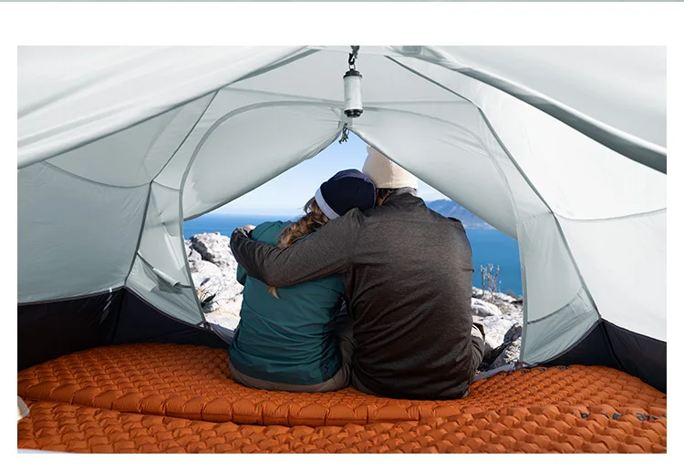 Naturehike 2026 Neues Ultraleichtes Wasserdichtes Atmungsaktives Zwei-Personen-Wanderzelt Outdoor Sechs-Fenster-Campingzelt mit Schnellaufbau – Detail 12