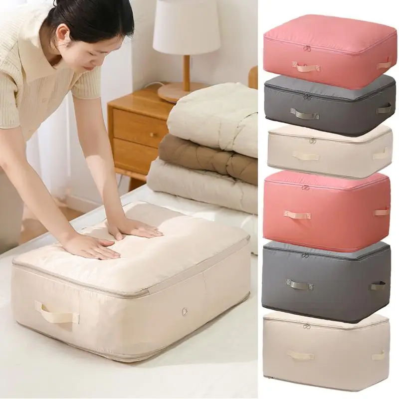 

Storage Bags For Comforters Waterproof Clothes Moving Bags Self-Compression Storage Bag Space Saver Bags Clothes Organizer