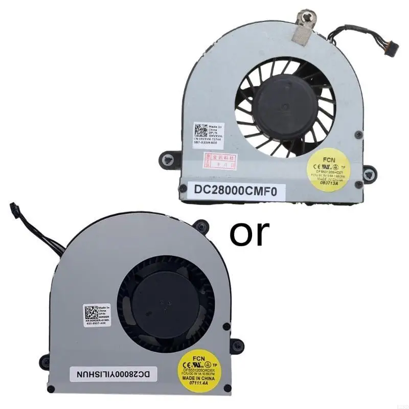 

B2RD CPU Cooling Fan for Alienware M17X Laptop CPU Radiators Cooler Fan
