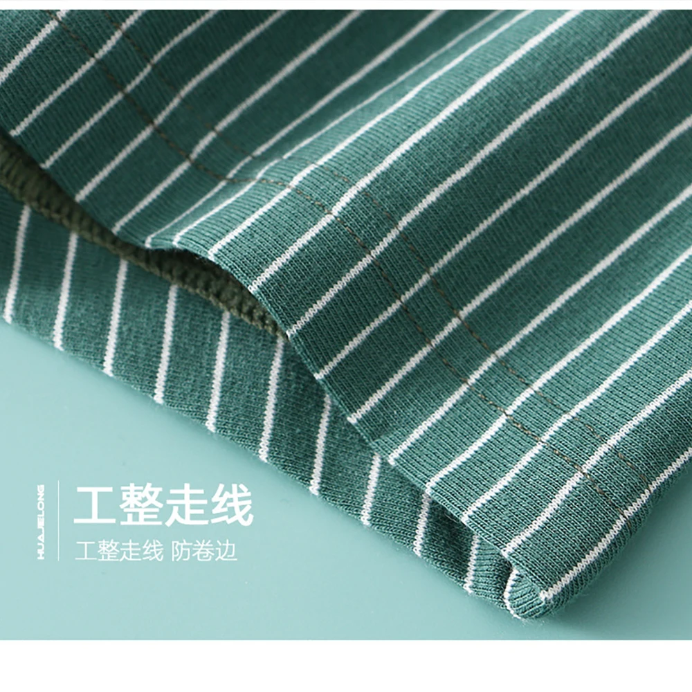 3PCS/Pack 100% Cotton Soft Panties Woman Trendy Striped Female Underwear Summer… - Image 4