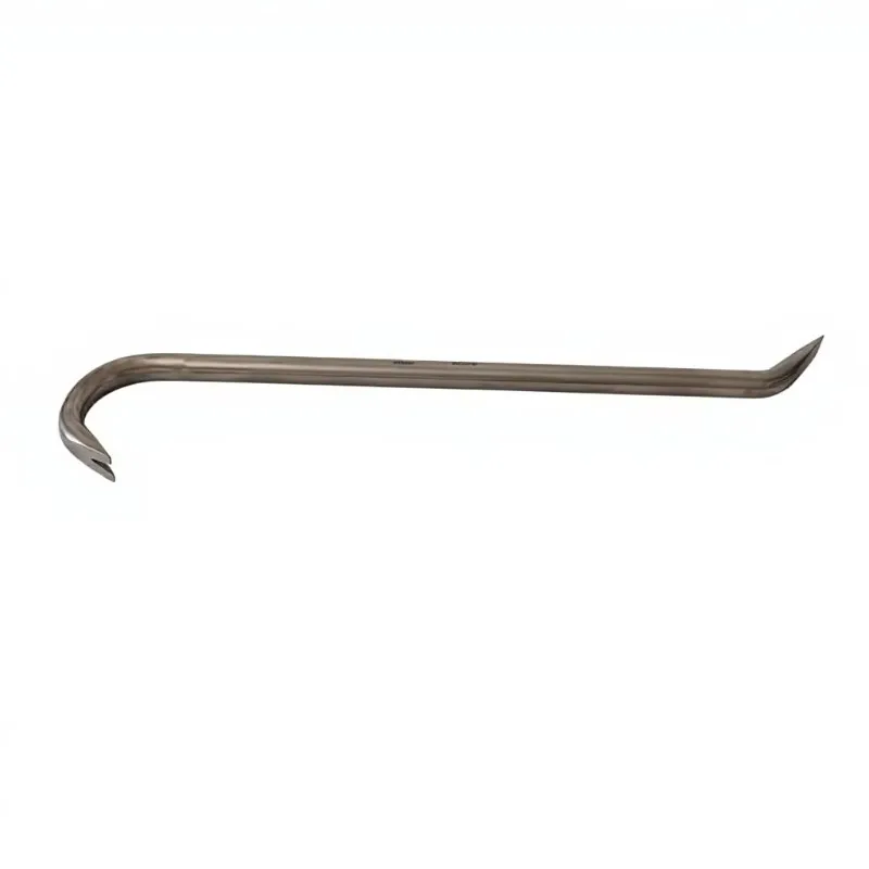 Titanium Tools Wrecking Bar 600mm Fork One End Corrosion-resistant Non-magnetic Industrial-grade OEM/ODM CE Certified