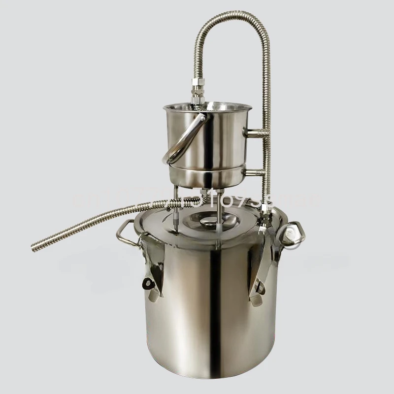 Popular small household essential oil pure dew extraction machine distillation production refining wine brewing steamed wine equ