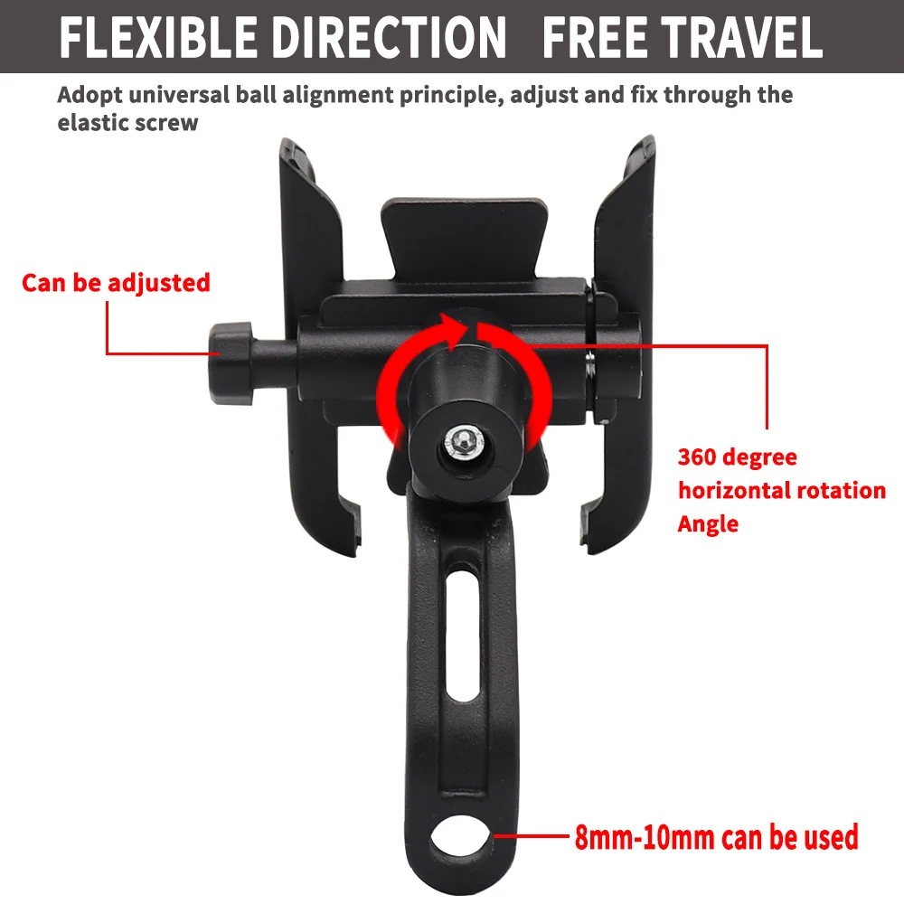 For Gilera GP800 Fuoco Nexus 500 Runner 50 125 200 Motorcycle Accessories Mobile Phone Holder Stand GPS Navigation Mount Bracket view 3