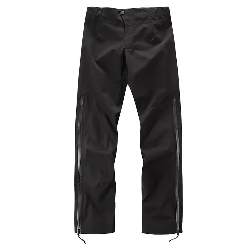

Hard Shell Loose Outdoor Pants Summer Waterproof Mens And Womens Side Open Hiking Climbing Trekking Camping Quick Dry Pants