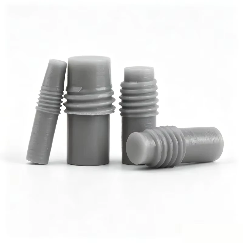 M2 M2.5 M3 M4 M5 M6 M8 Grey Silicone Round Shank Rubber Plug High Temperature Resistant Paint Masking Nut Screw Thread Seal Cap