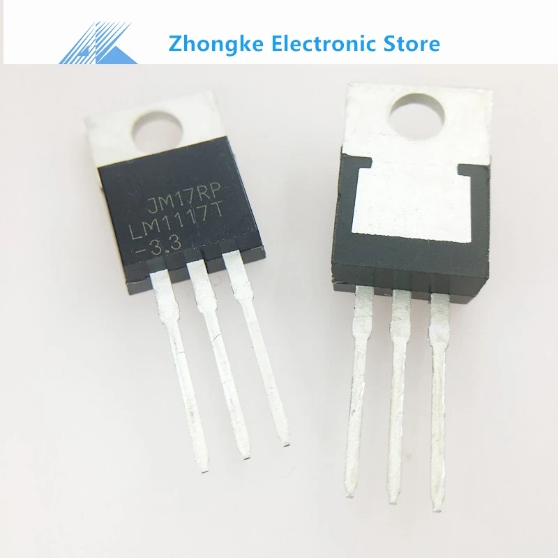 NEW 50 ????/?????? LM1117 LM1117T 3.3v 0.8a LM1117T-3.3 High-quality for relay module #1