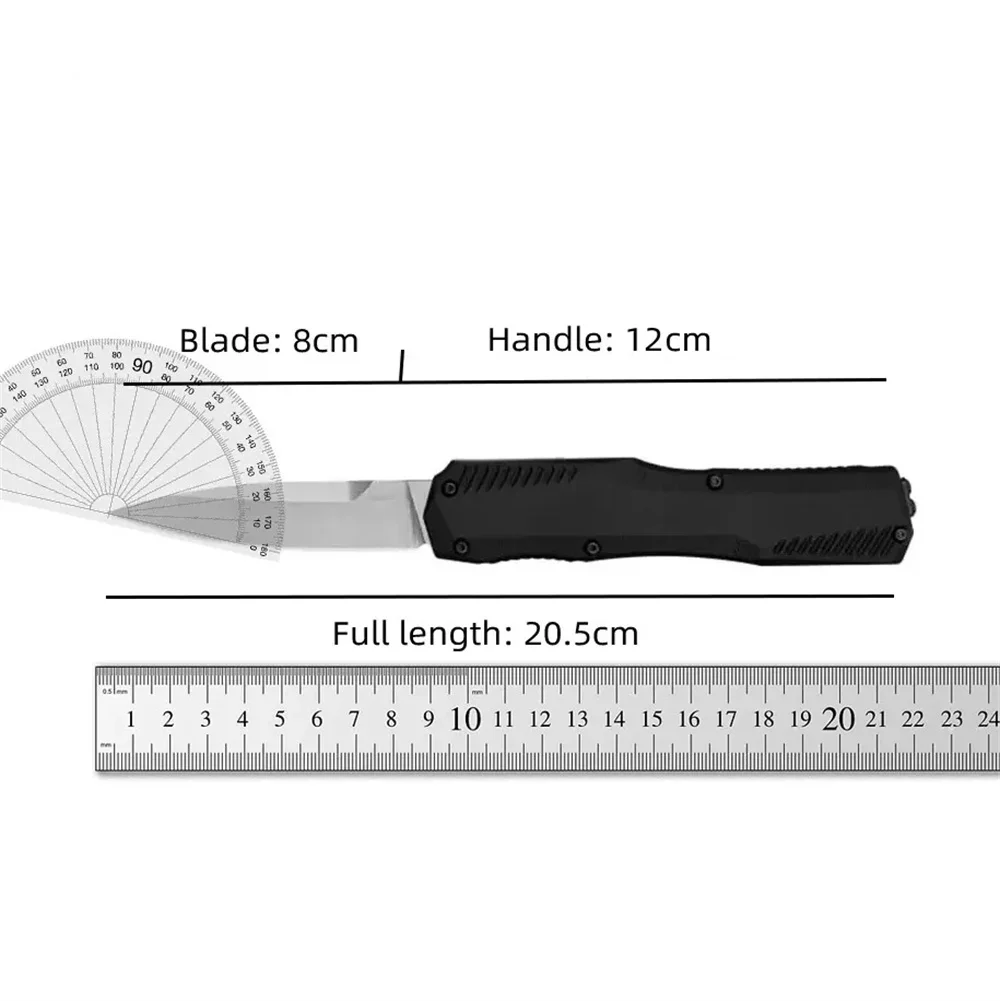 KS Livewire 9000 Pocket Folding Knfie 20CV Stonewashed Blade Aluminum Handle Survival Adventure Outdoor Hunting Tactical Knife