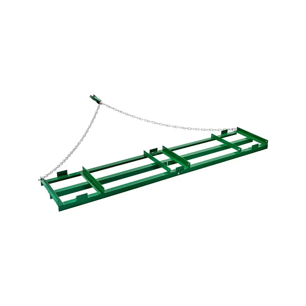 

Heavy Duty 8ft Tow Behind Drag Harrow Driveway Grader Rake for Lawn and Field Maintenance