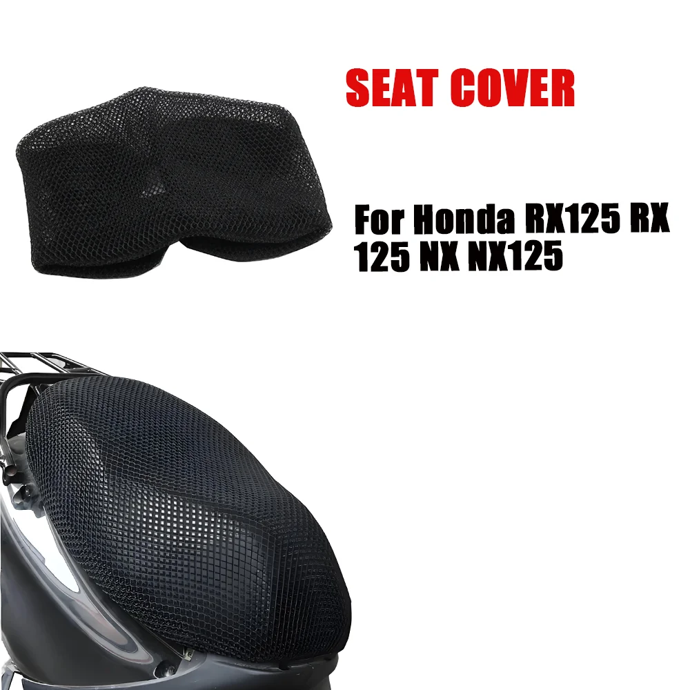 

Для Honda RX125 RX125 NX NX125 аксессуары для мотоциклов, чехол для подушки сиденья, противоскользящая сетчатая тканевая защита