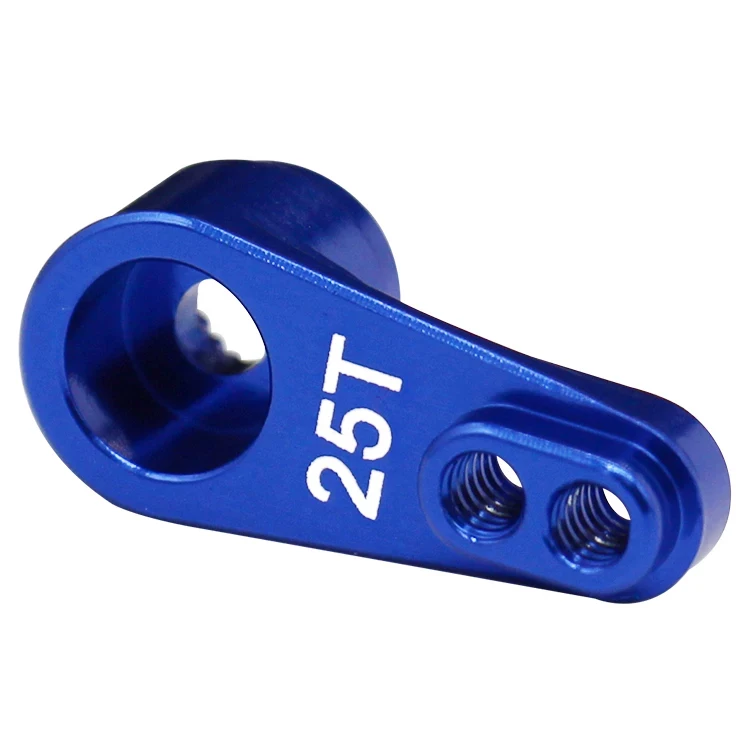 Hot Racing Blue 25T Servo Arm for Spektrum/Futaba Losi 1/10 Baja Rey​