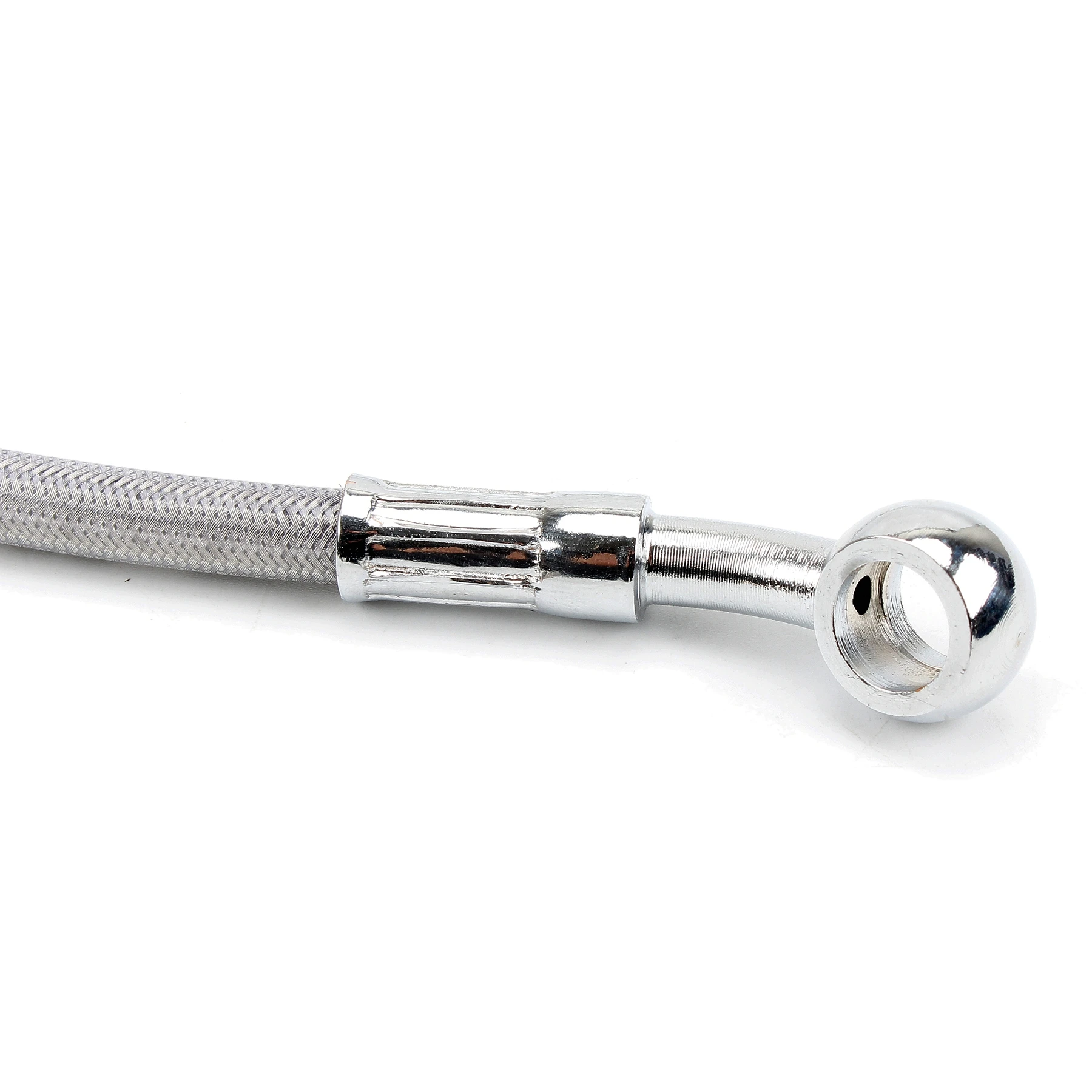 39 cm-150 cm Motorrad Bremsöl Schlauch Bremsleitung Universal Motorrad Edelstahl Geflochtene Pipeline Latiguillo Freno Moto – Detail 10