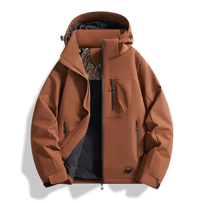 Men Red Brown