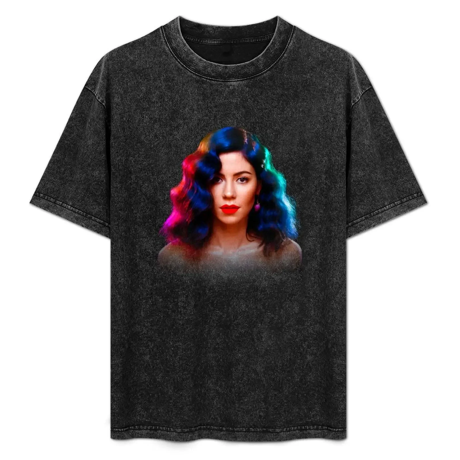 

MARINA AND THE DIAMONDS T-Shirt affliction shirts vintage graphic tee blue archive vintage clothes mens t shirts