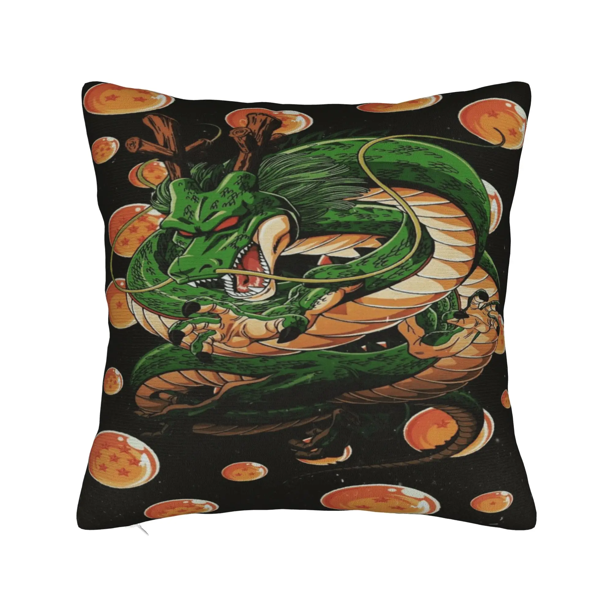 D-Dragon Anime Pillow Case  Comfy Pillow Cover For Sofa Home Decor Funny Cushion Cover
