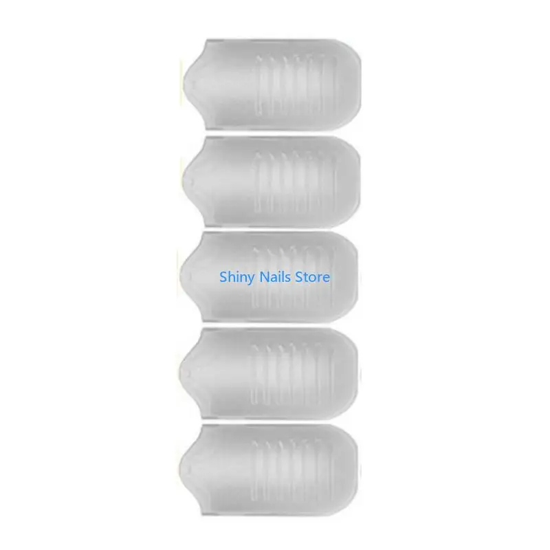 Bộ 5 Kẹp Móng Tay Móng Tay Nghệ Thuật Gel Ngâm Kẹp Dễ Dàng Sử Dụng Thiết Thực Móng Tay Tẩy Sơn Kẹp Cho Ngón Tay