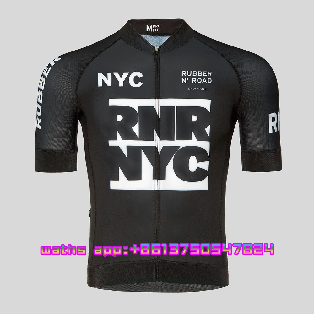 RUBBER N\'ROAD Summer Cycling Clothing tops MTB Bike Clothes Maillot Ropa Ciclismo Man Cycling Bicycle Suit