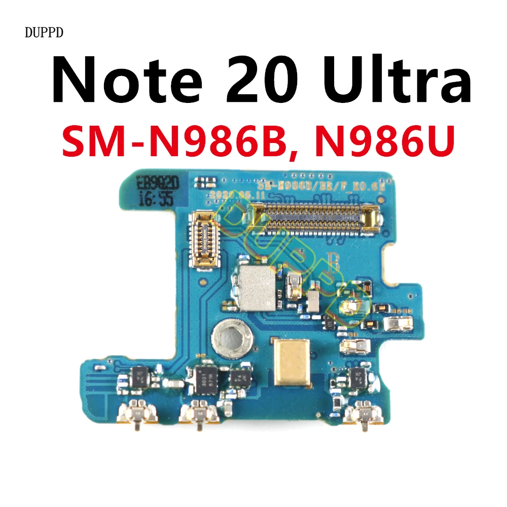 

Microphone Mic Board For Samsung Galaxy Note20 Ultra 5G N986B N986U N986 Phone Repair Replacement Part Note 20 Ultra
