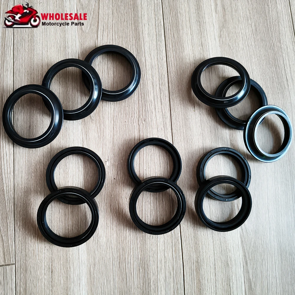 

2/4/8/16pc 43x53x9.5/11.5 Front Fork Dust Oil Seal For KT*M 200 Du/ke RC200 Street RC 200 MXC200 EXC200 MXC EXC 200 Freeride 250