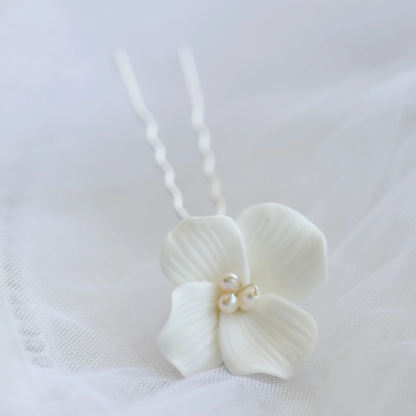 Grampos de Cabelo Femininos Fl - Pearl Hair Pin avaliação e preço