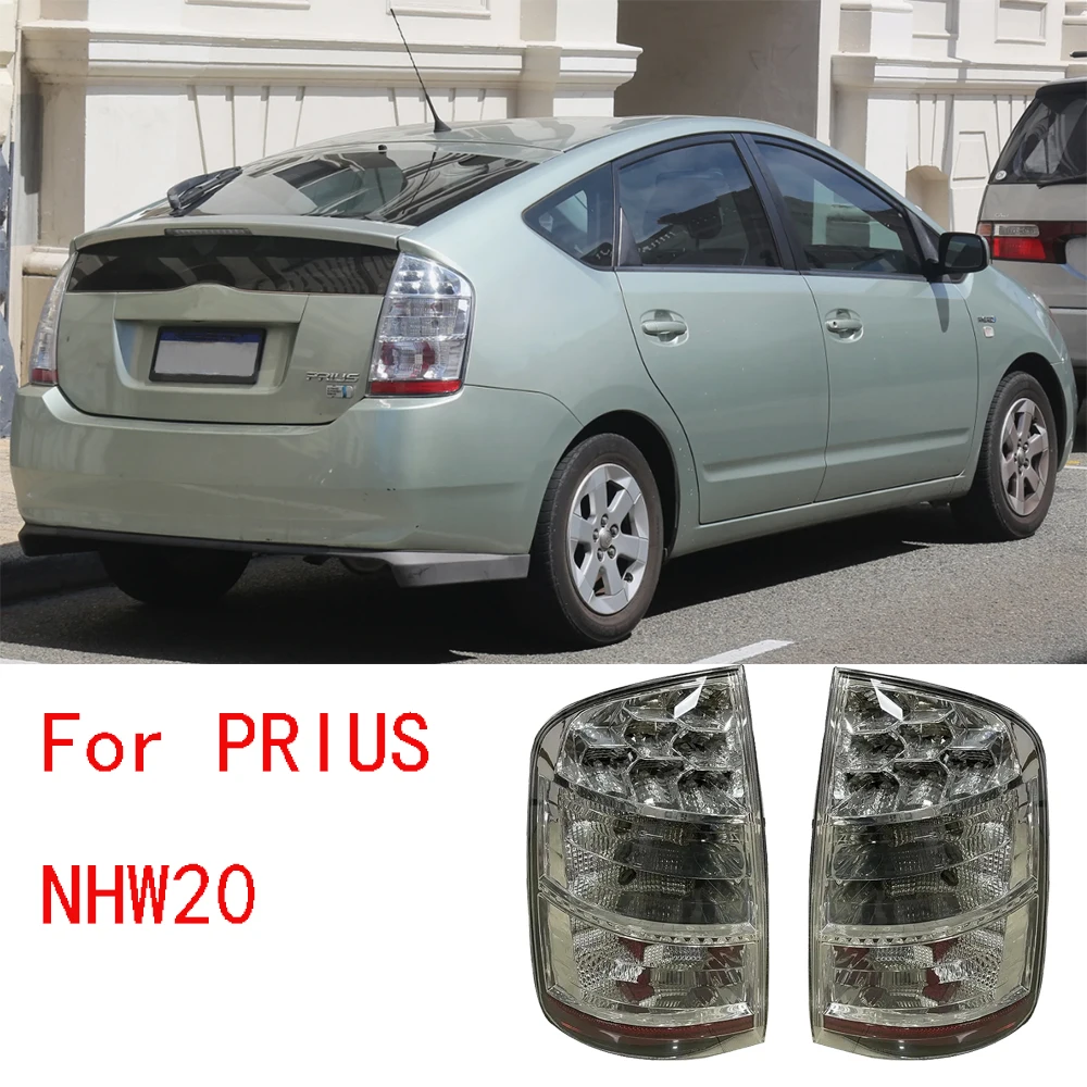 

Пара автомобильных светодиодных задних фонарей, стоп-сигнал для Prius NHW20 2003-2009 гг., хрустальный указатель поворота