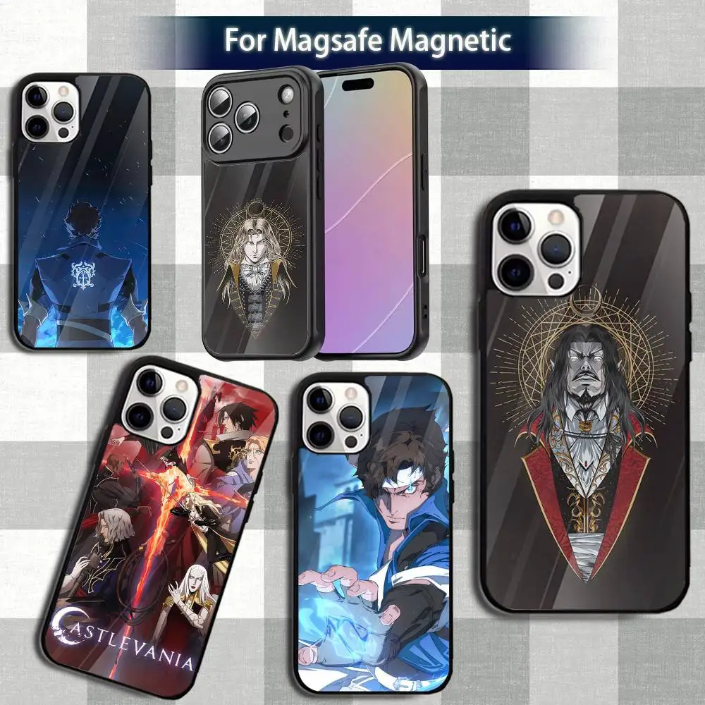 

Popular C-Castlevania Game Phone Case For iPhone 13,12,15,17,11,16,14,Pro,Max,Plus,Mini,Magsafe,Magnetic Wireless Charging Case