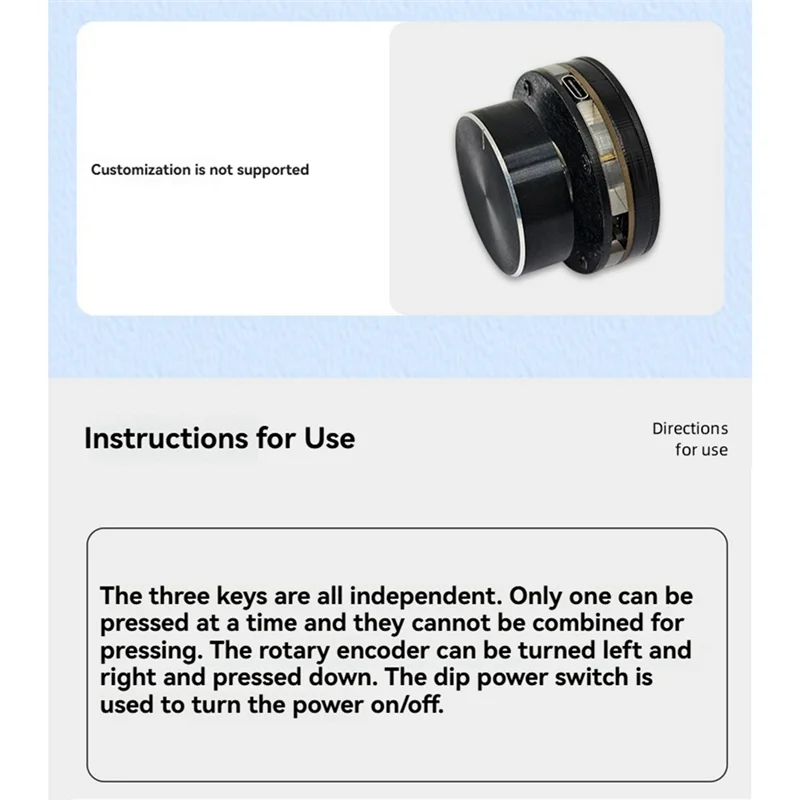 AU61-USB Controller volume wireless Controller di regolazione multimediale esterno per sistema Android PC multimediale