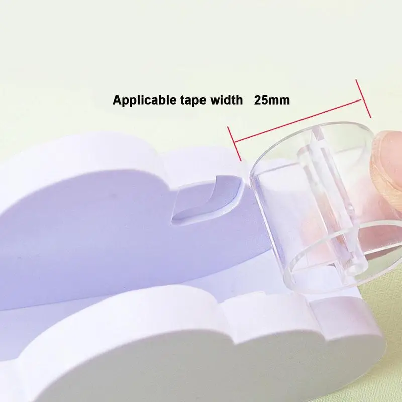 Sealing Packer Tape Dispenser Tape Storage Organizer Cutter Sealing Tape Holder Masking Tape Sticker Cloud Tape Cutter forOffice