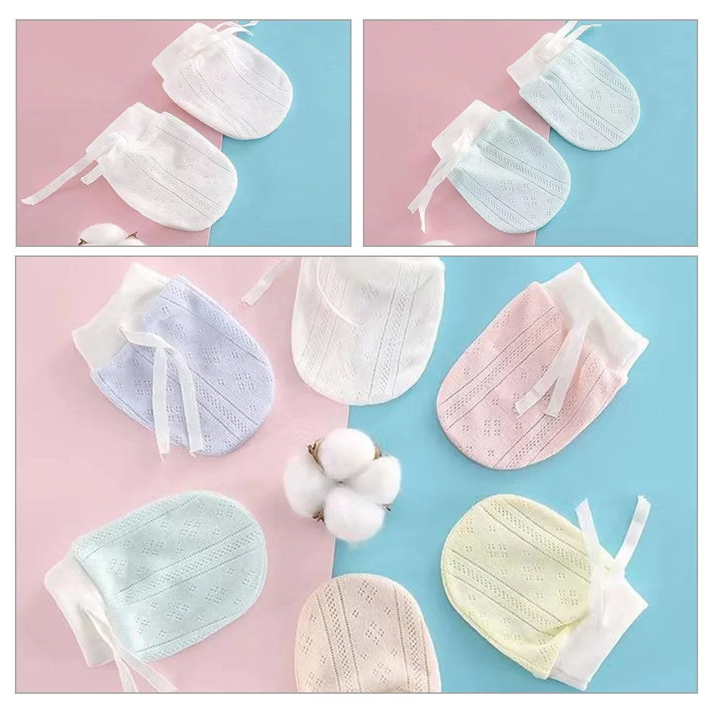 4 أزواج من القفازات المقاومة للخدش، قفازات قابلة للتنفس، قفازات ناعمة ومريحة لحماية البشرة