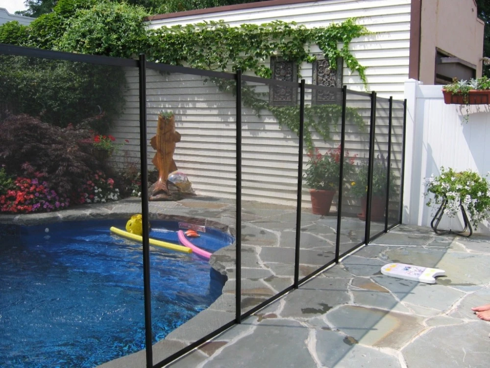 outdoor Cheap Vinyl child safety barrier Swimming Pool fence