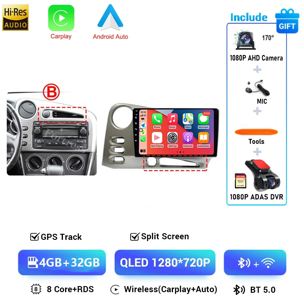 B 4G-32G CAM DVR