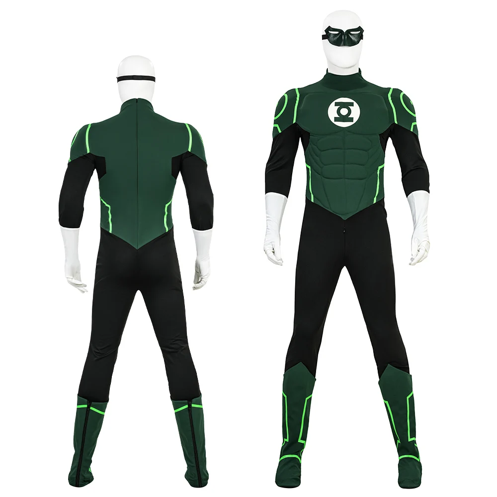 

Green Superhero Cosplay Costume Jumpsuit Full Set XS-XXXL Halloween Christmas Comic Con