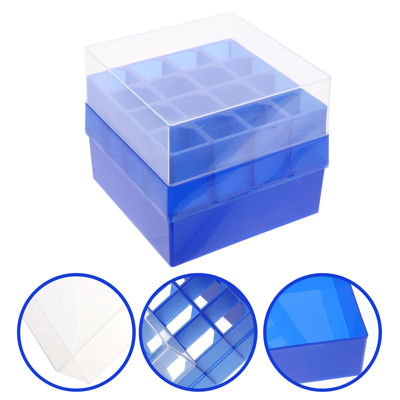 

Tube Rack Lab Equipment 50ml Test Stand Vial Holder Microcentrifuge Storage Freezer Box Container