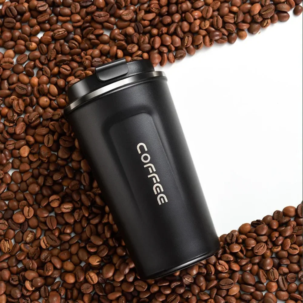 510ml Thermos Coffee Mug Stainless Steel Coffee Cup Temperature Display Vacuum Flask Thermal Tumbler Insulated Water Bottle