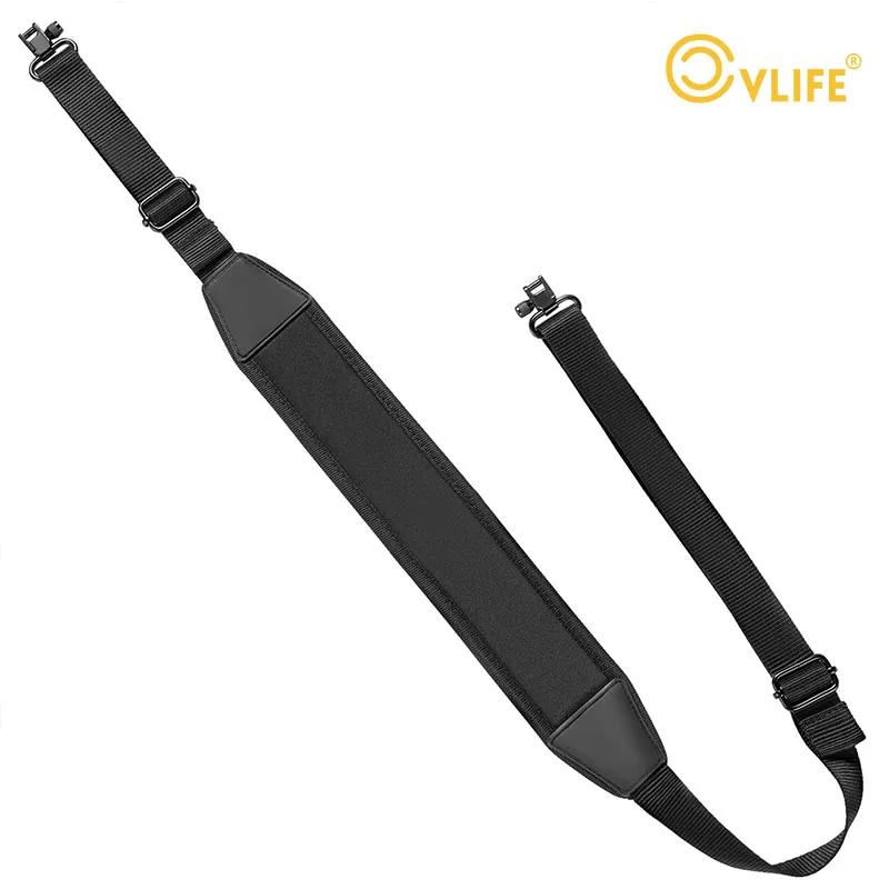 

CVLIFE Gun Rifle 2-point Sling Gun Rifle Sling Swivels Padding Adjustable Strap For slinging Hunting shotgun Accessories