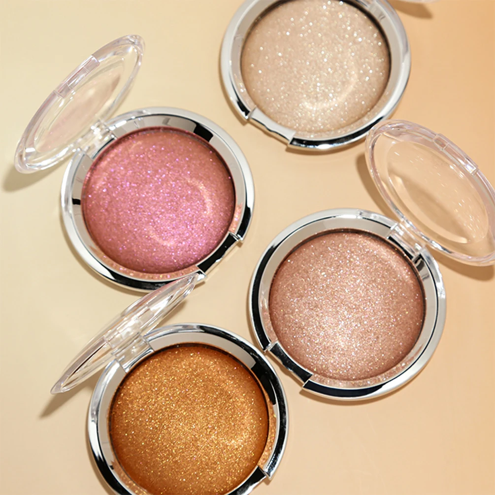Custom Highlighter Cream Mashed Potato Chameleon Private Label Shimmer Long-lasting Pigment Natural Wholesale Vegan Makeup