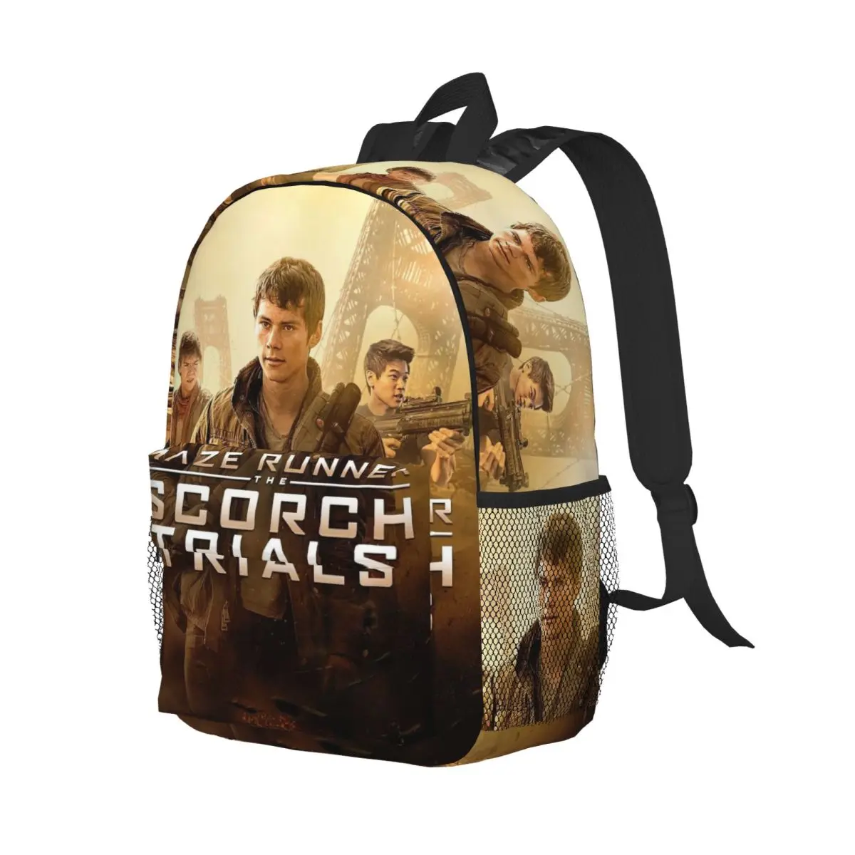 

Maze Runner Movie Backpack Student Boys Girls BookBag Kids School Bag Laptop Shoulder Bags for Men Women