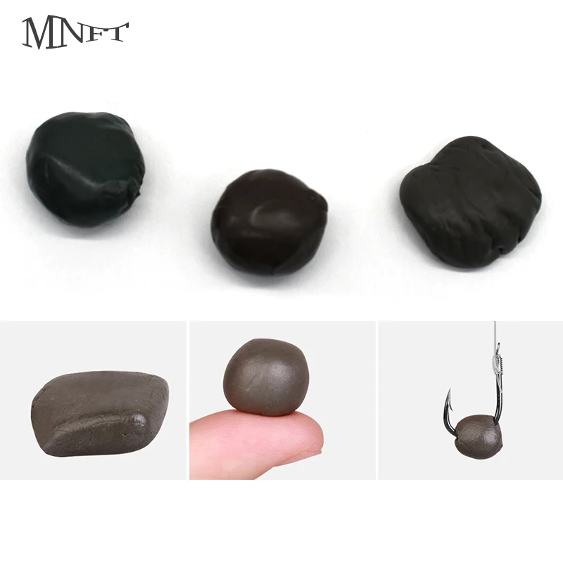 MNFT 6Pcs Fishing Weight 15g Tungsten Soft Rig Putty Mud Silt Carp Terminal Tackle