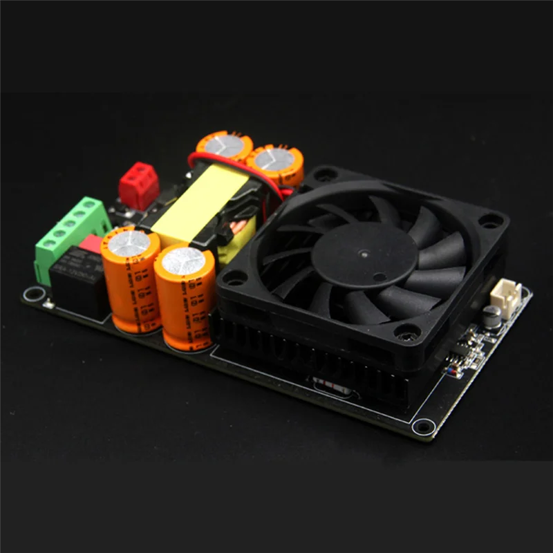 

B03B-HIFI IRS2092 1000W Mono Channel Digital Class D Stage Subwoofer Power Amplifier Board With Speaker Protect Relay Easy To Us