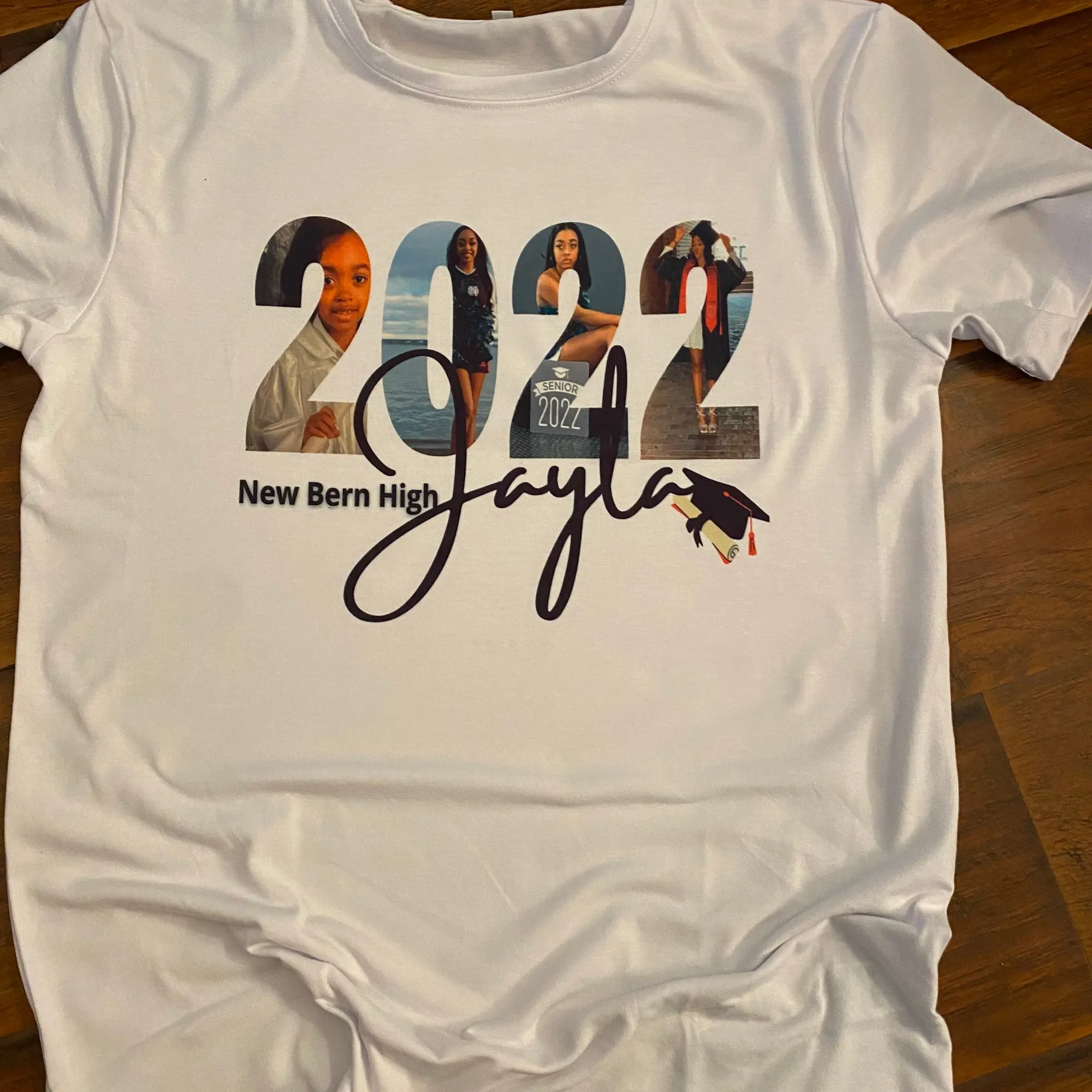 Customize kids Size Tee with the graduate’s name, She Understood the Assignment 2022 Graduate T-Shirt