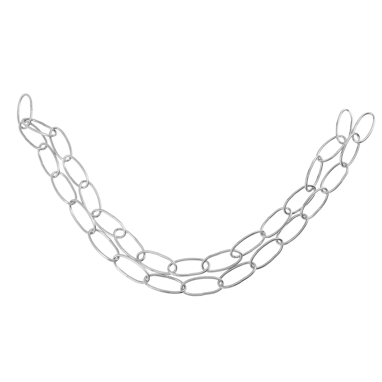 Heavy Duty Iron Lamp Chain for Hanging Lights Chandelier Pendant Fixture Support Lighting Accessory Strong Load Bearing Light