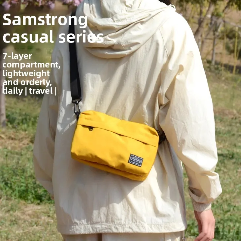 

‌3L Shoulder Bag - Unisex Crossbody Bag for Women, Trendy Canvas Tote for Shopping, Travel & Daily Use, Lightweight & Spacious