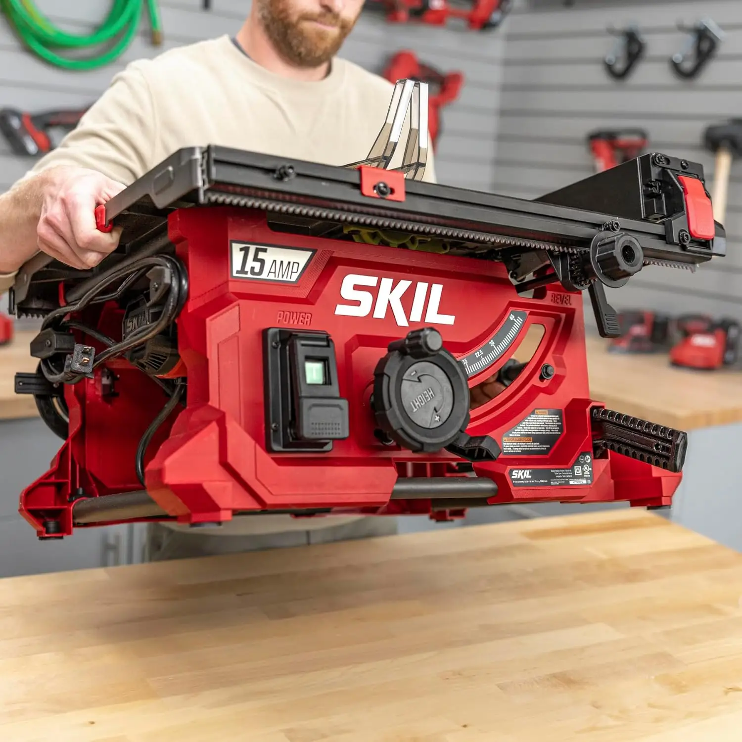 15 Amp 8-1/4" Compact Portable Jobsite Table Saw (Stand SFS0001 Sold Separately)-TS6308-00