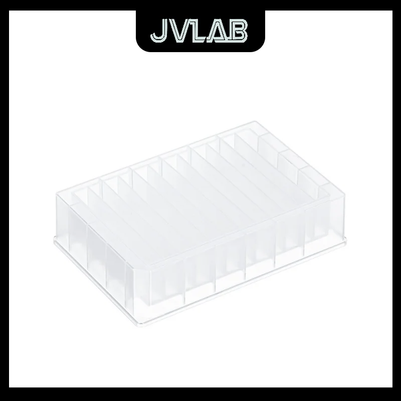 PP Reagent Addition Tank Pipette Liquid Suction Multi Hole Position Experimental Equipment Addition Cover Flat Bottom JVLAB