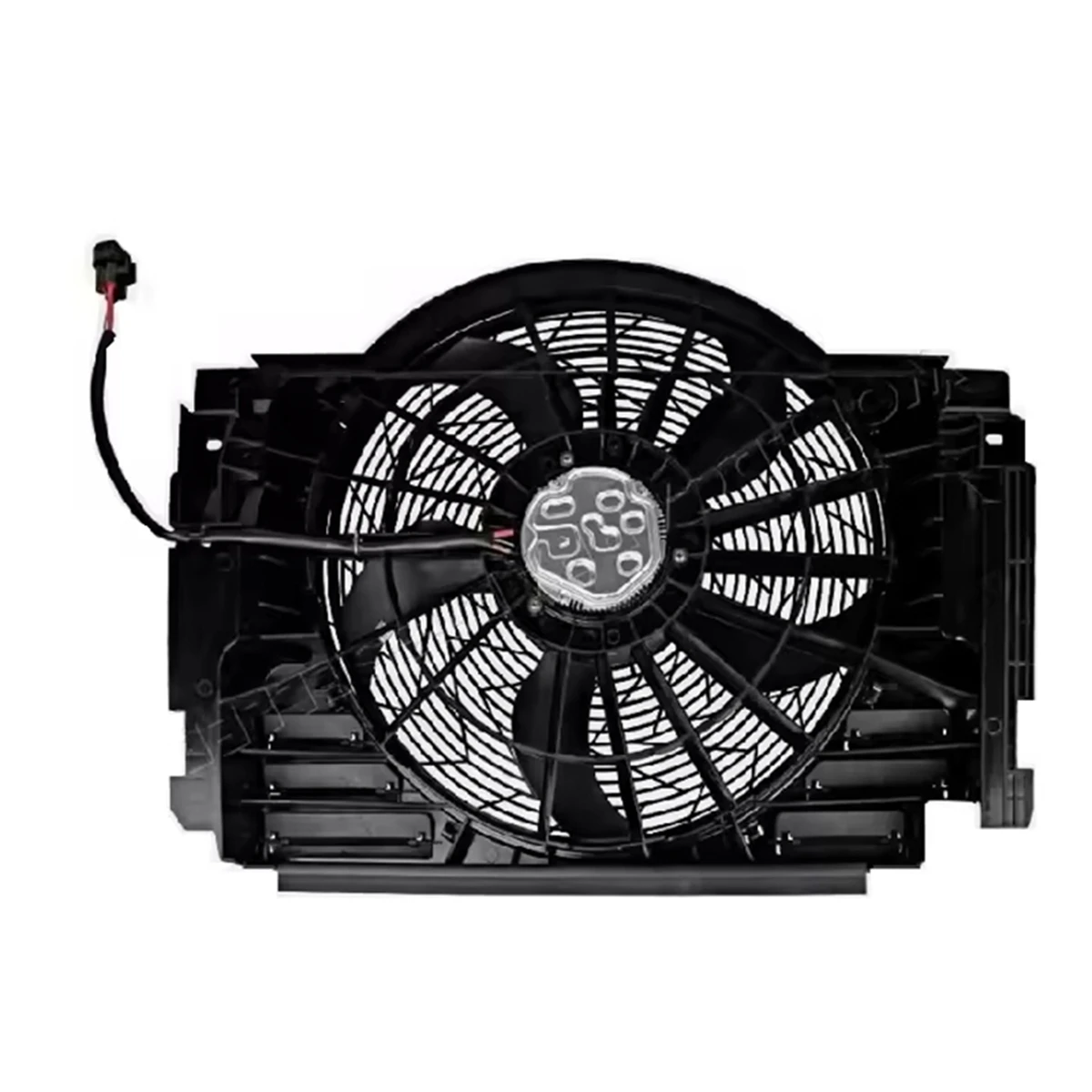 

E53 400W FOR BMW E53 X5 1999-2006 4.4L OE64506908124 64546919051; Engine cooling motor fan Assembly 64546921381