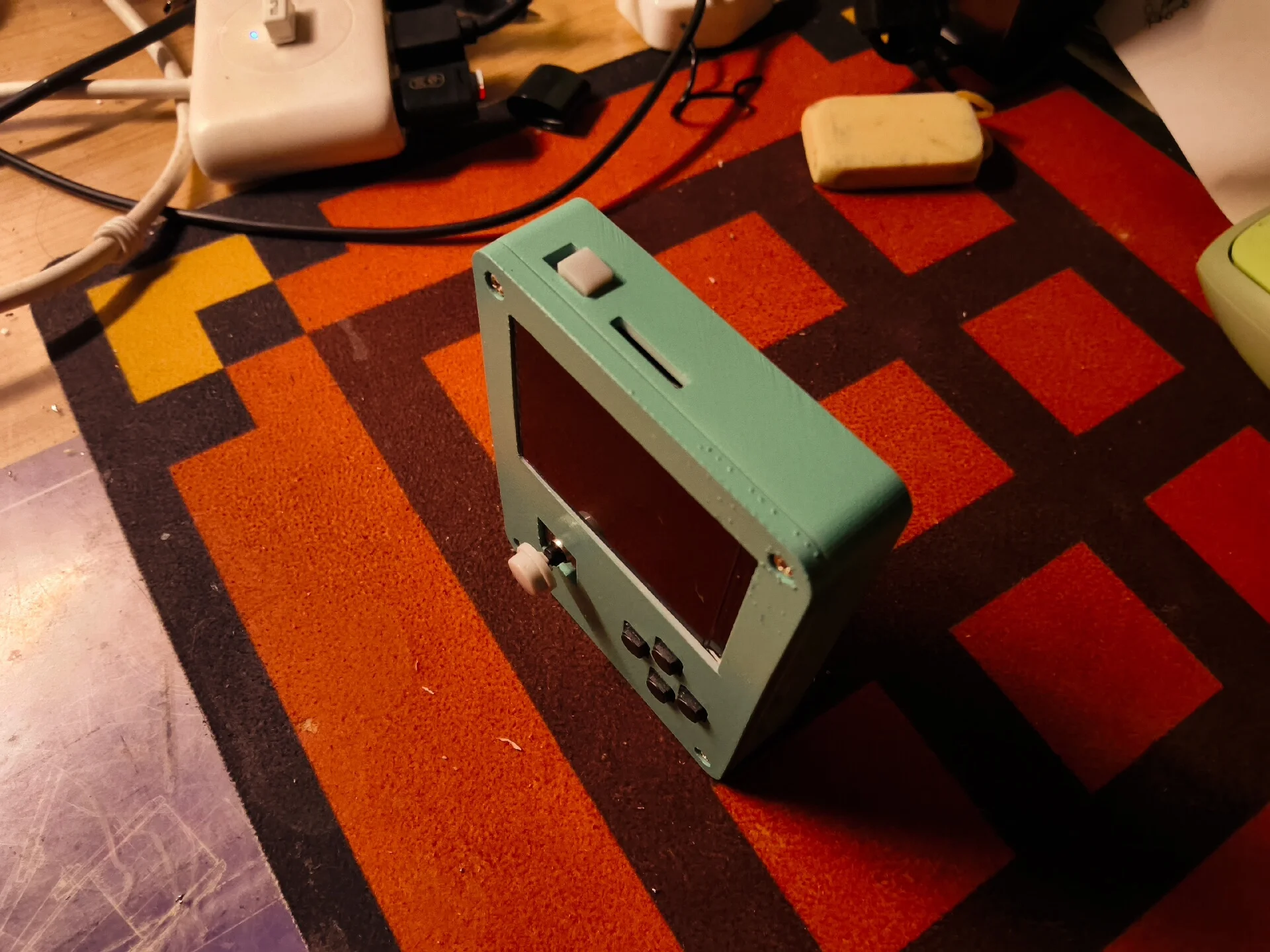Pico-pad Color Screen Handheld Game Console - Support Python/Arduino, with Joystick & SD Card Expansion