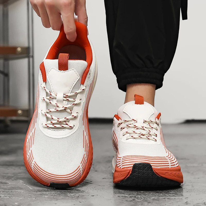 

MAEDEF Men's Shoes Wide Toe Barefoot Casual Wide Sneakers Flat Sports Shoes Breathable Mesh Men's Running Gym Shoes Men Sneaker