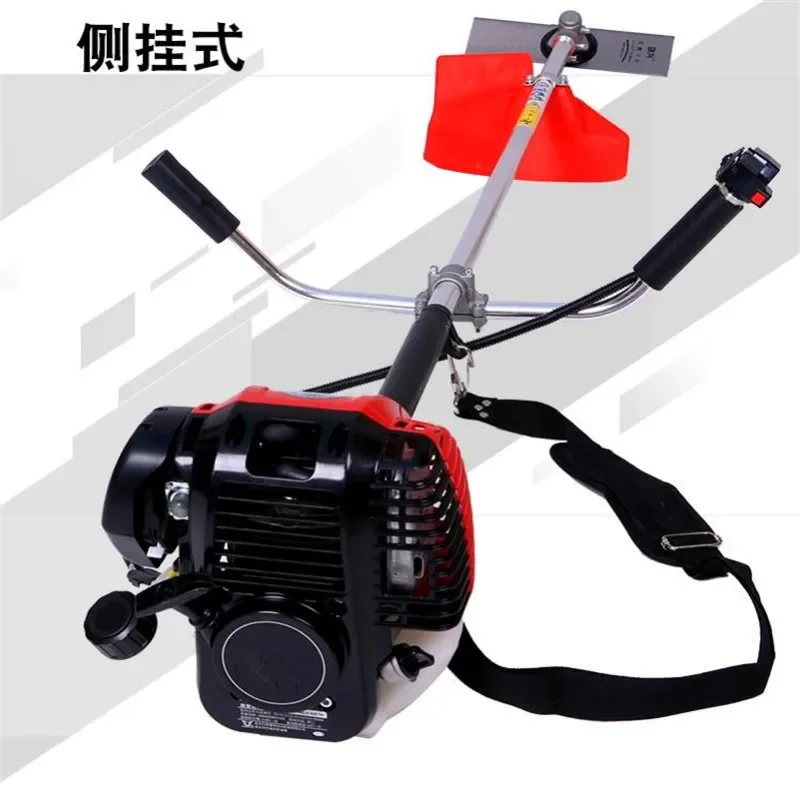 Small backpack gasoline two-stroke weeding and loosening machine, gasoline lawn mower, agricultural irrigation machine