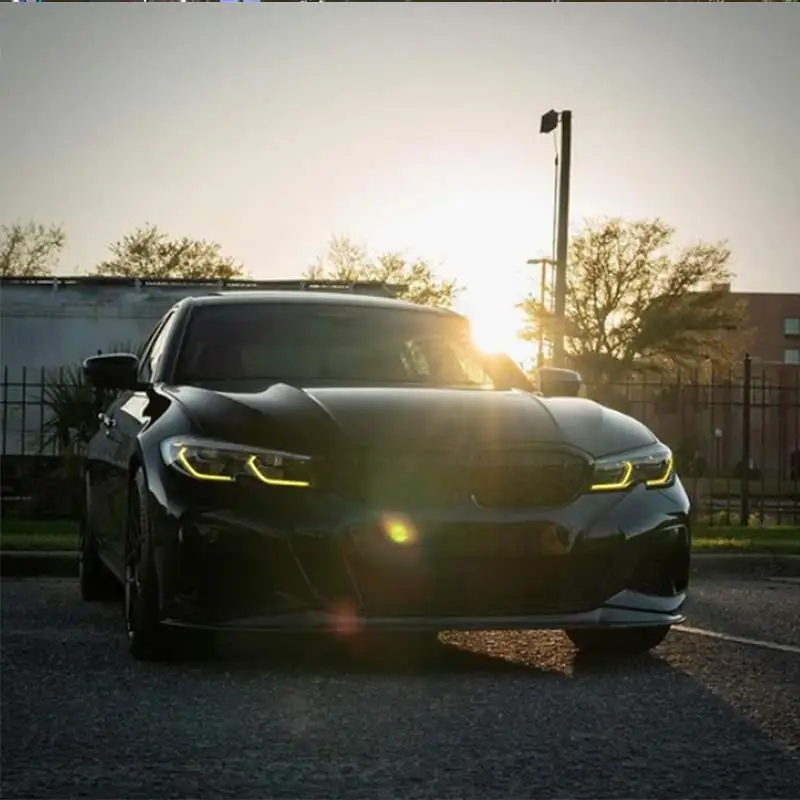 FOR BMW 3 Series G20 Pre‑LCI Adaptive LED Headlights Dual Color DRL CSL Yellow White Daytime Running Lights LED Module Board view 6
