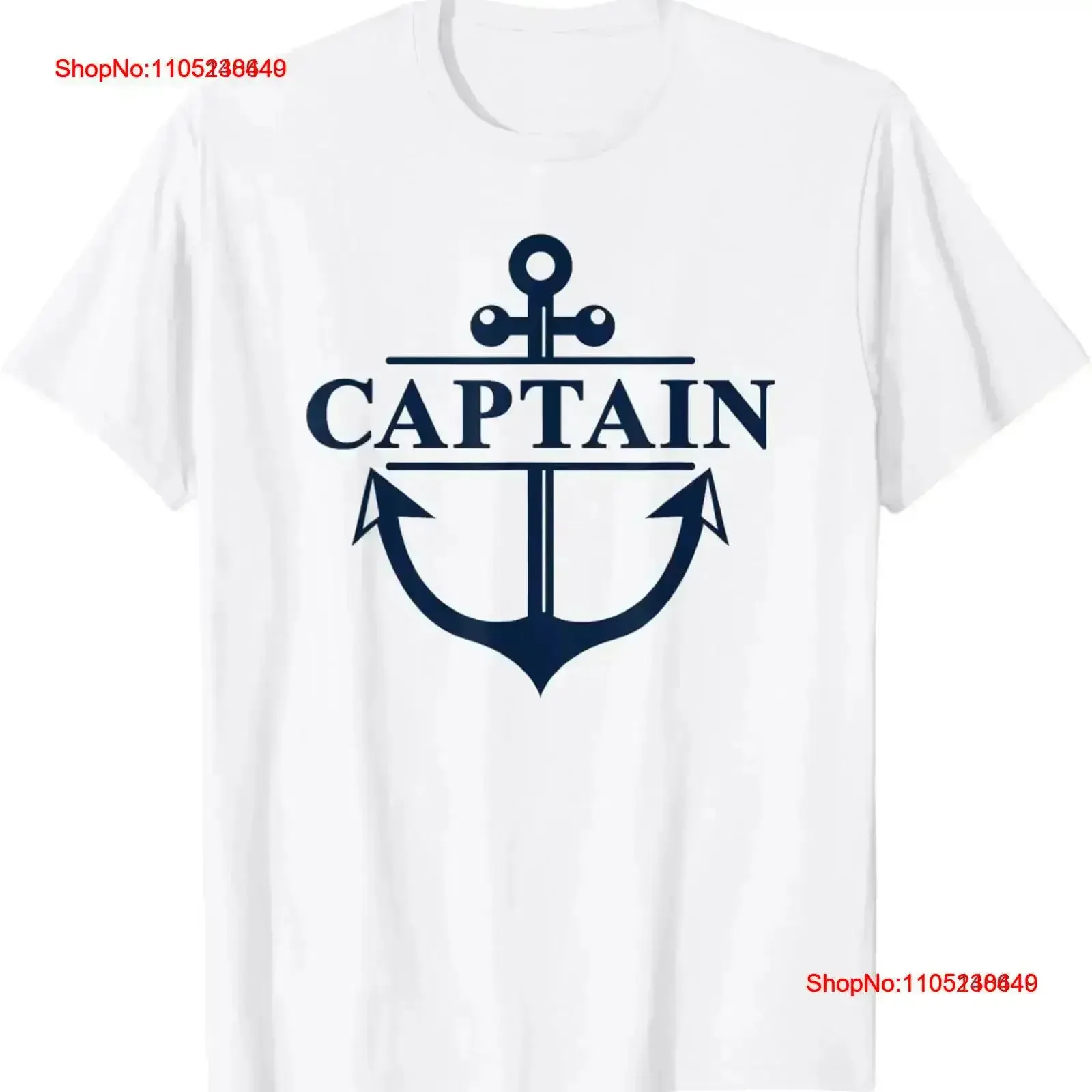 Captain First Mate Matching Set Pontoon Boat Sailing T Shirt vintage Washed fashion Breathable Soft Top For Everyday Wear homme