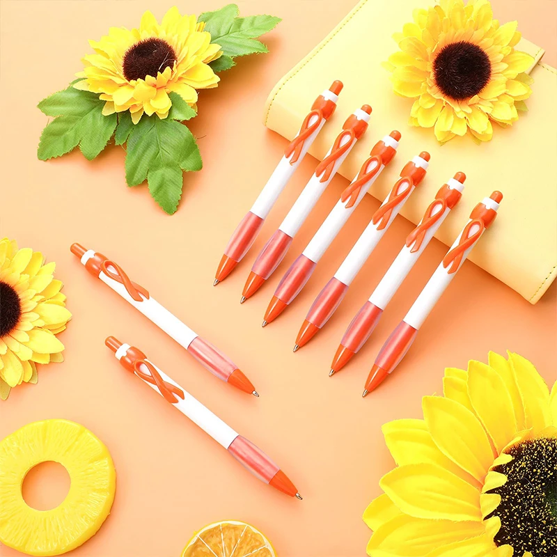 قلم حبر جاف قابل للسحب للنساء ، أقلام الشريط ، التوعية سرطان الثدي ، الحبر الأسود ، اللوازم المكتبية ، هدية للبنات ، 160 قطعة